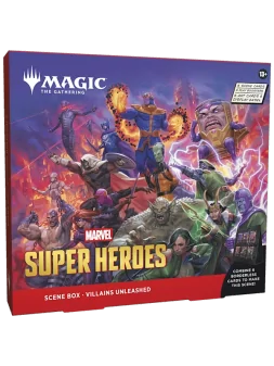 Magic the Gatherin Marvel Super Heroes Cajas de escena (2) (inglés) de Wizards Of The Coast en Magic The Gathering | La Cueva Ro