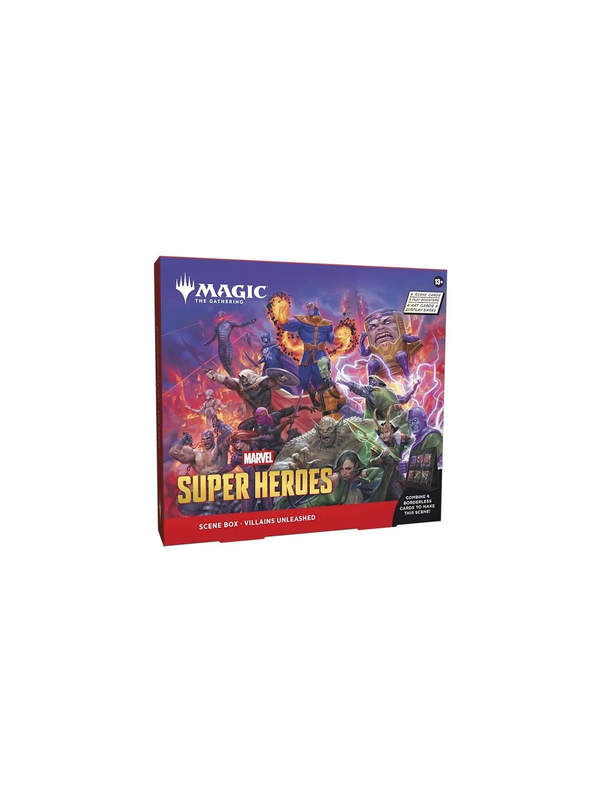 Magic the Gatherin Marvel Super Heroes Cajas de escena (2) (inglés) de Wizards Of The Coast en Magic The Gathering | La Cueva Ro