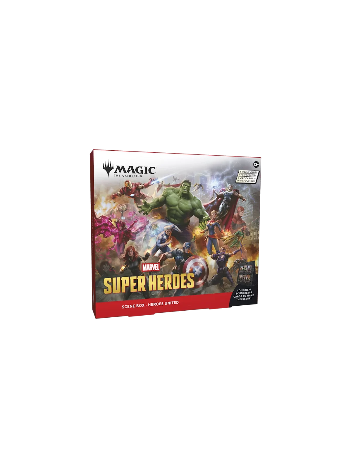 Magic the Gatherin Marvel Super Heroes Cajas de escena (2) (inglés) de Wizards Of The Coast en Magic The Gathering | La Cueva Ro