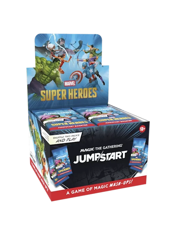 Magic the Gathering: Marvel Super Heroes Caja Jumpstart (Ingles) de Wizards Of The Coast en Magic The Gathering | La Cueva Roja