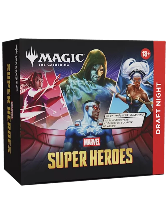 Magic the Gathering: Marvel Super Heroes Draft Night (Inglés) de WizKids en Magic The Gathering | La Cueva Roja