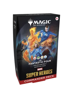 Magic the Gathering: Marvel Super Heroes Mazo de Commander - Packs 4 Mazos (Ingles) de Wizards Of The Coast en Magic The Gatheri