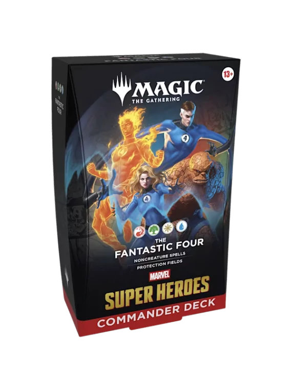 Magic the Gathering: Marvel Super Heroes Mazo de Commander - Packs 4 Mazos (Ingles) de Wizards Of The Coast en Magic The Gatheri