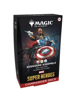 Magic the Gathering: Marvel Super Heroes Mazo de Commander - Packs 4 Mazos (Ingles) de Wizards Of The Coast en Magic The Gatheri