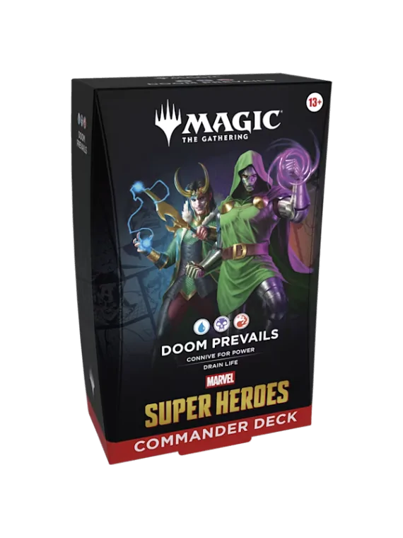 Magic the Gathering: Marvel Super Heroes Mazo de Commander - Packs 4 Mazos (Ingles) de Wizards Of The Coast en Magic The Gatheri