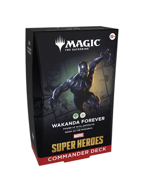 Magic the Gathering: Marvel Super Heroes Mazo de Commander - Packs 4 Mazos (Castellano) de Wizards Of The Coast en Magic The Gat