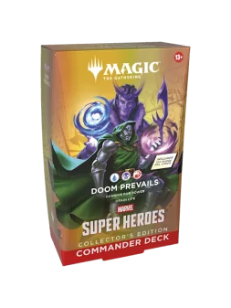 Magic the Gathering: Marvel Super Heroes Mazo de Commander Collector Edition - Packs 4 Mazos (Inglés) de Wizards Of The Coast en