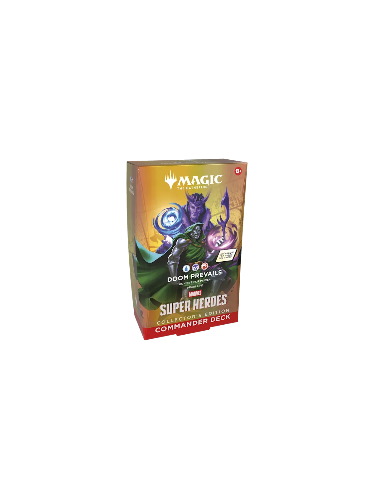 Magic the Gathering: Marvel Super Heroes Mazo de Commander Collector Edition - Packs 4 Mazos (Inglés) de Wizards Of The Coast en