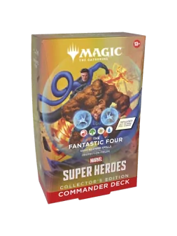 Magic the Gathering: Marvel Super Heroes Mazo de Commander Collector Edition - Packs 4 Mazos (Inglés) de Wizards Of The Coast en