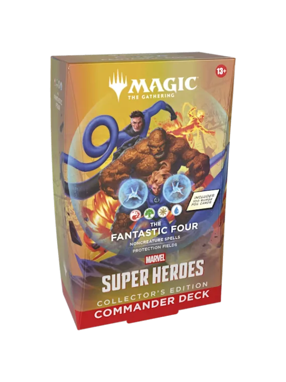 Magic the Gathering: Marvel Super Heroes Mazo de Commander Collector Edition - Packs 4 Mazos (Inglés) de Wizards Of The Coast en