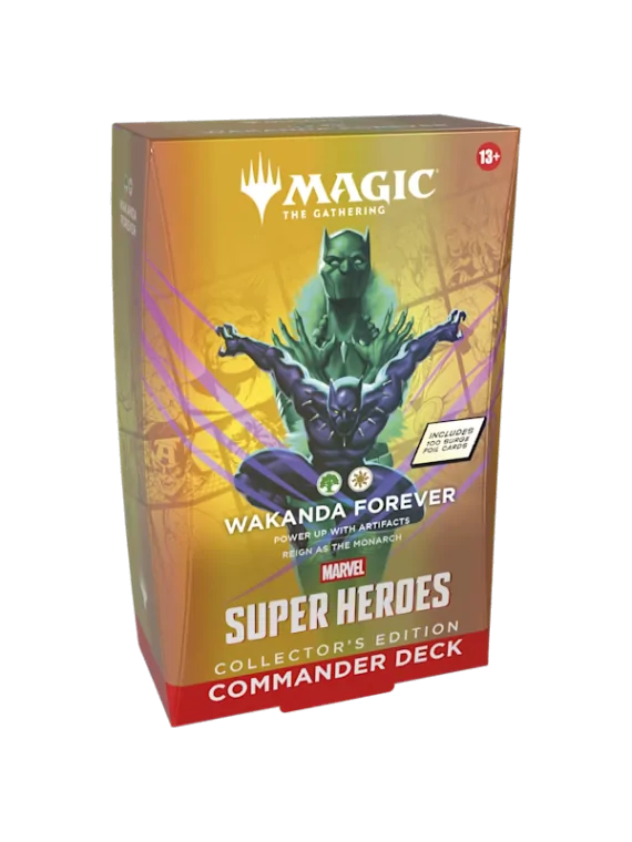 Magic the Gathering: Marvel Super Heroes Mazo de Commander Collector Edition - Packs 4 Mazos (Inglés) de Wizards Of The Coast en