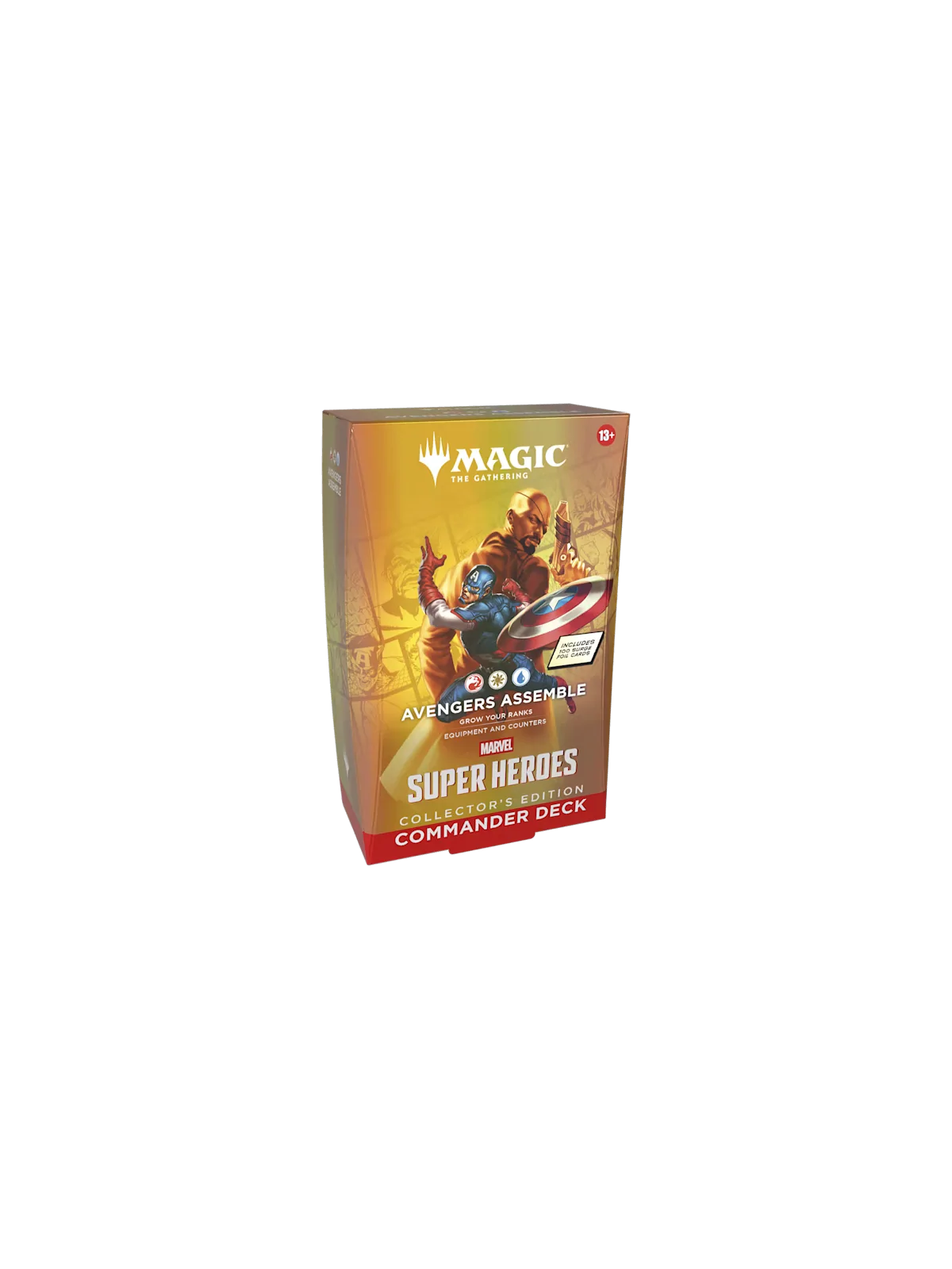 Magic the Gathering: Marvel Super Heroes Mazo de Commander Collector Edition - Packs 4 Mazos (Inglés) de Wizards Of The Coast en