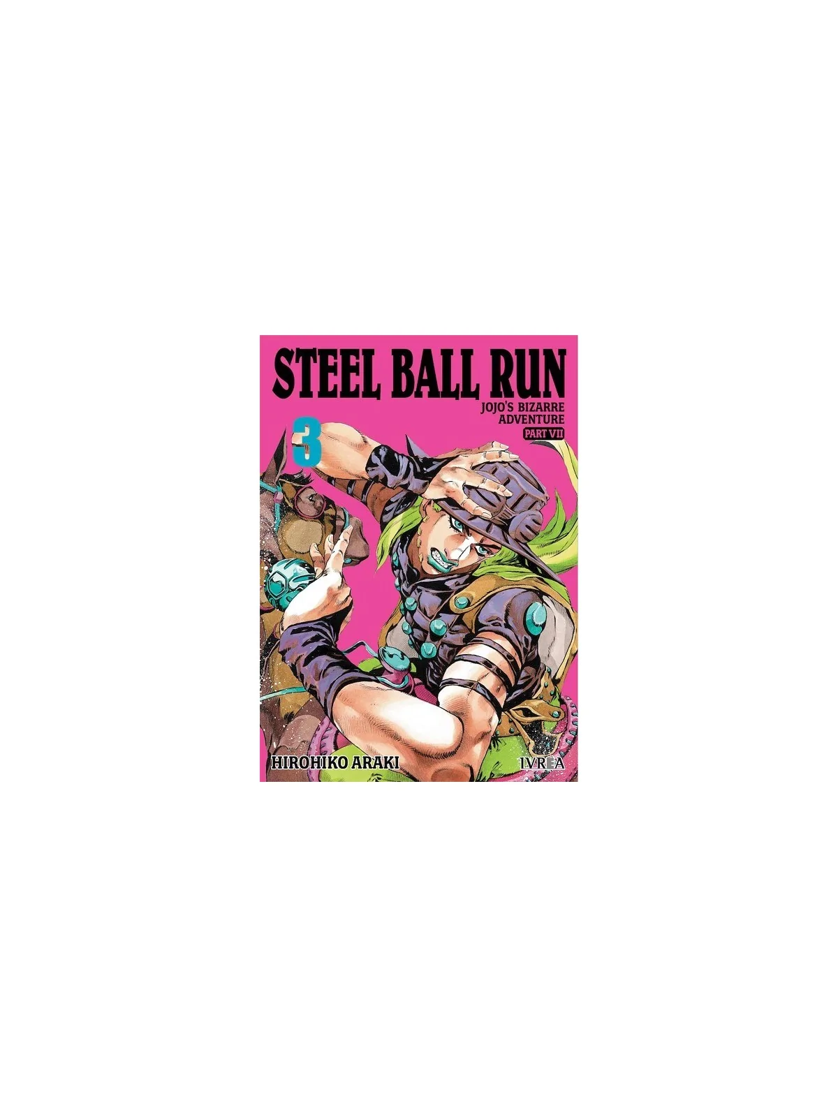 Jojo's Bizarre Adventure Parte 7: Steel Ball Run 03 de Ivrea en Mangas | La Cueva Roja