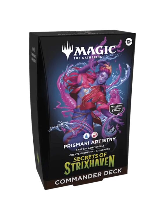 Magic the Gathering: Secrets of Strixhaven Mazos de Commander Pack 5 (Castellano) de Wizards Of The Coast en Magic The Gathering