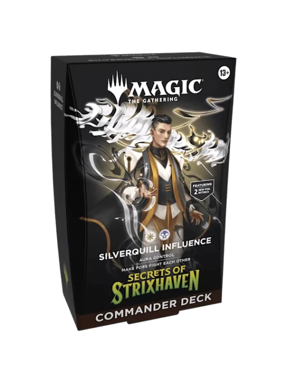 Magic the Gathering: Secrets of Strixhaven Mazos de Commander Pack 5 (Castellano) de Wizards Of The Coast en Magic The Gathering