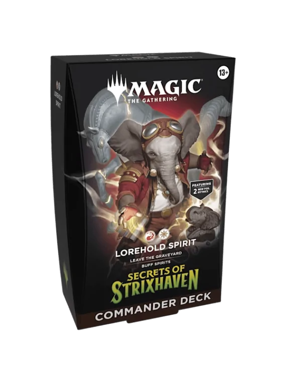 Magic the Gathering: Secrets of Strixhaven Mazos de Commander Pack 5 (Castellano) de Wizards Of The Coast en Magic The Gathering