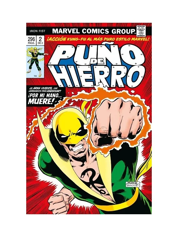 Marvel Gold: Puño de Hierro 2 de Panini Comics en Cómics Americano | La Cueva Roja
