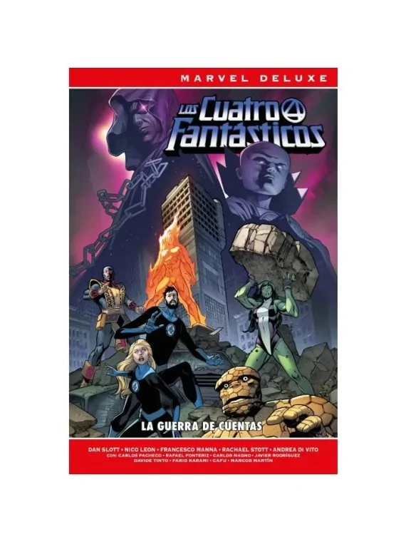 Marvel Deluxe: Los 4 Fantásticos de Dan Slott 4 de Panini Comics en Cómics Americano | La Cueva Roja