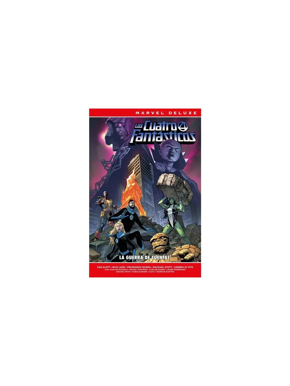 Marvel Deluxe: Los 4 Fantásticos de Dan Slott 4 de Panini Comics en Cómics Americano | La Cueva Roja