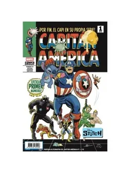 Capitán América. (Portada Alternativa Disney Stitch) 1 de Panini Comics en Cómics Americano | La Cueva Roja