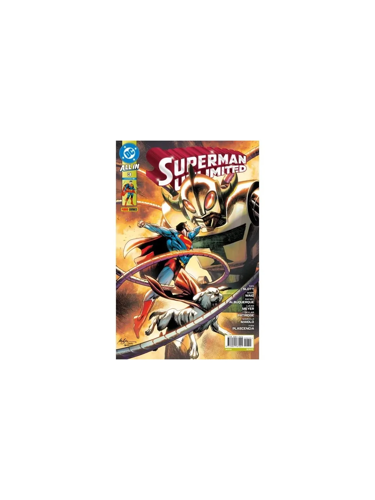 All In: Superman Unlimited 3 de Panini Comics en Cómics Americano | La Cueva Roja
