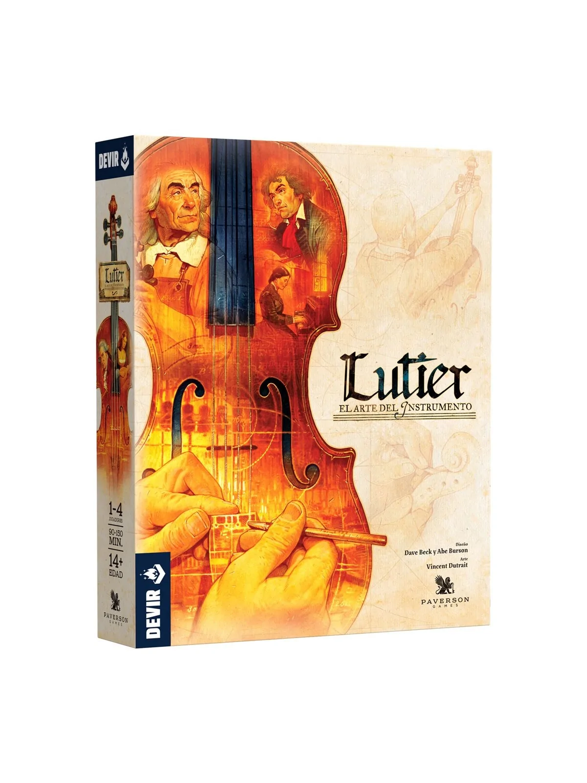 Lutier de Devir en Juegos de Tablero | La Cueva Roja