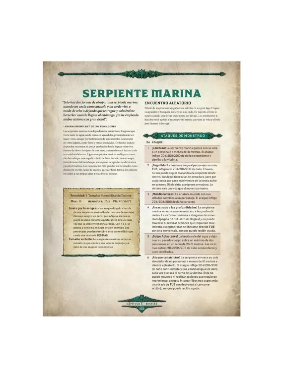 Dragonbane: Bestiario de Devir en Juegos de Rol | La Cueva Roja