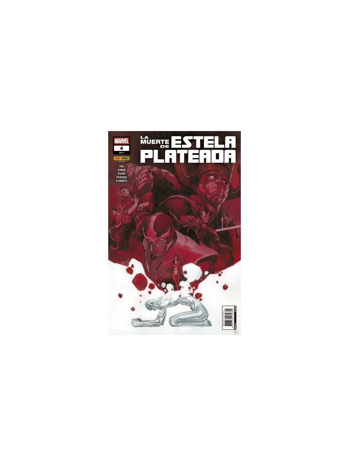 La Muerte de Estela Plateada 4 de Panini Comics en Cómics Americano | La Cueva Roja