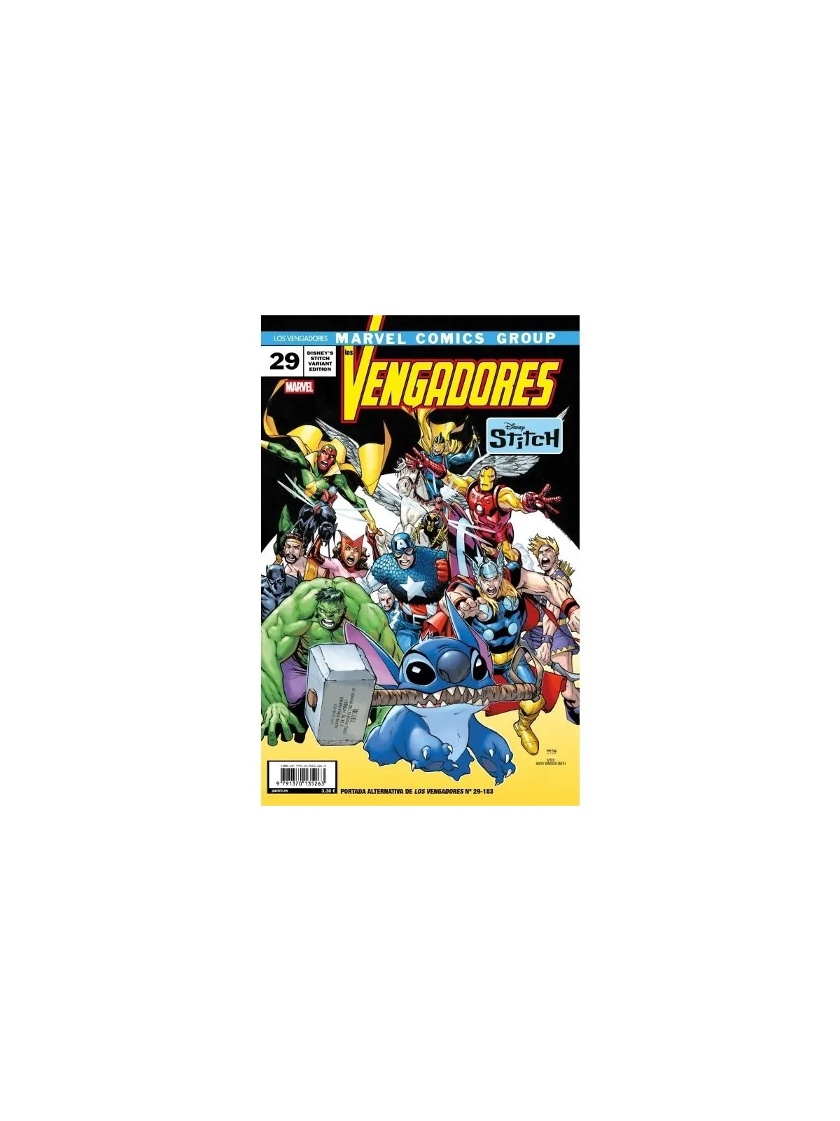 Los Vengadores (Portada Alternativa Disney Stitch) 29 de Panini Comics en Cómics Americano | La Cueva Roja