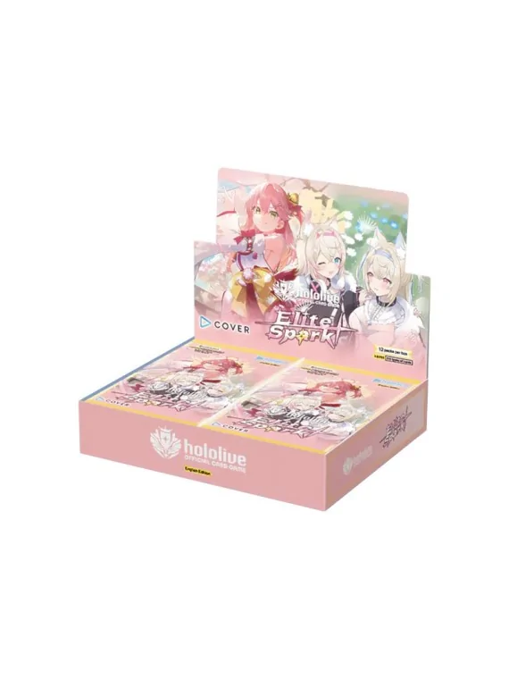 Hololive TCG: Elite Spark – Booster Box (12) (Inglés) de Hololive en Hololive | La Cueva Roja