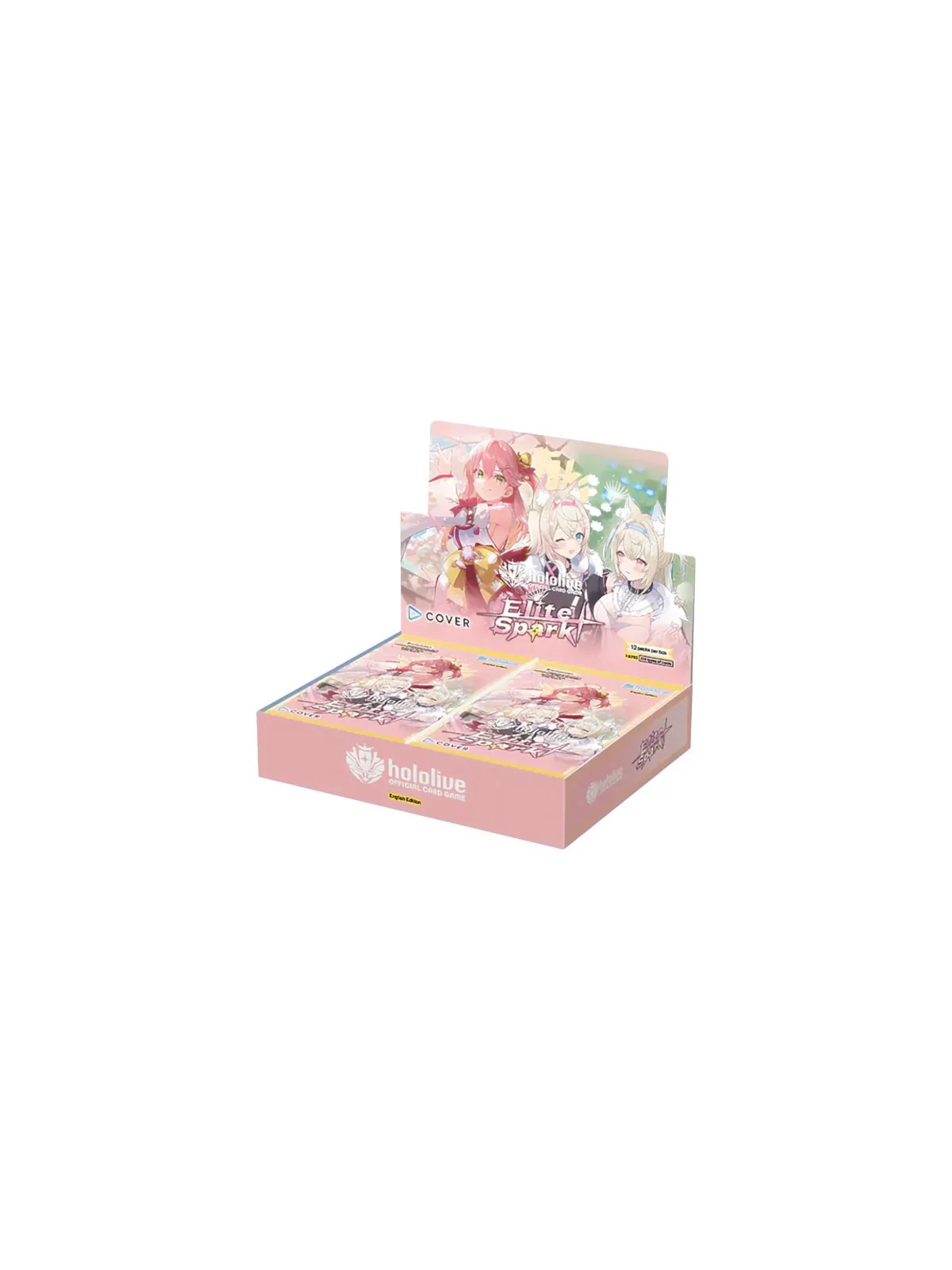 Hololive TCG: Elite Spark – Booster Box (12) (Inglés) de Hololive en Hololive | La Cueva Roja