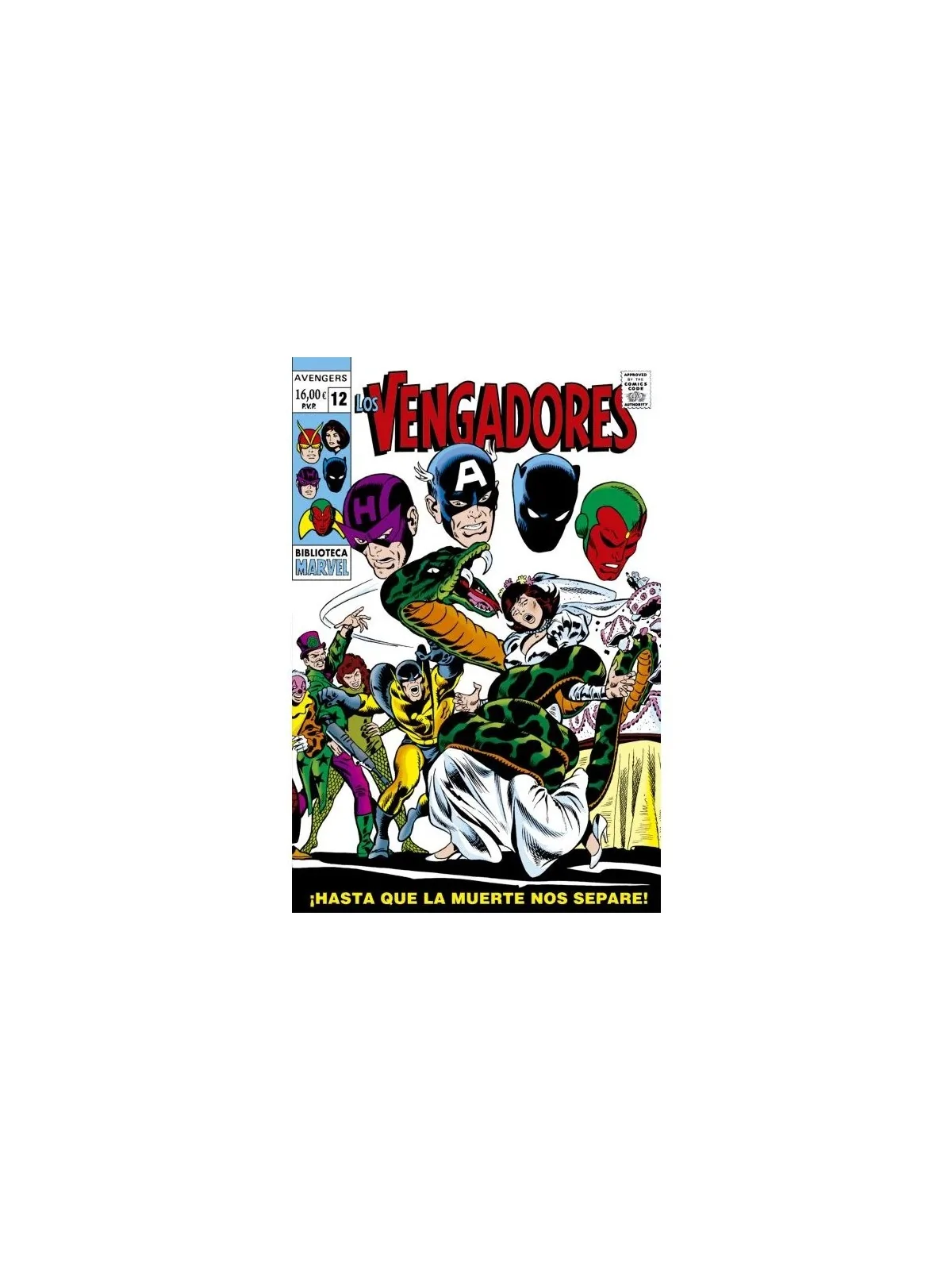 Biblioteca Marvel 111: Los Vengadores 12 de Panini Comics en Cómics y Novelas Gráficas | La Cueva Roja