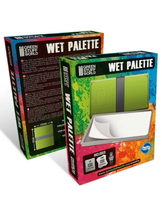 Paleta Humeda de Green Stuff World en Herramientas | La Cueva Roja