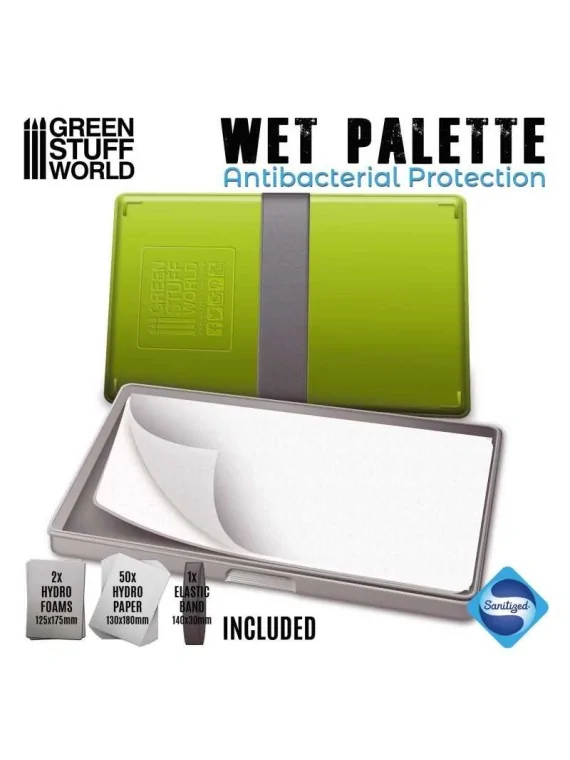 Paleta Humeda de Green Stuff World en Herramientas | La Cueva Roja