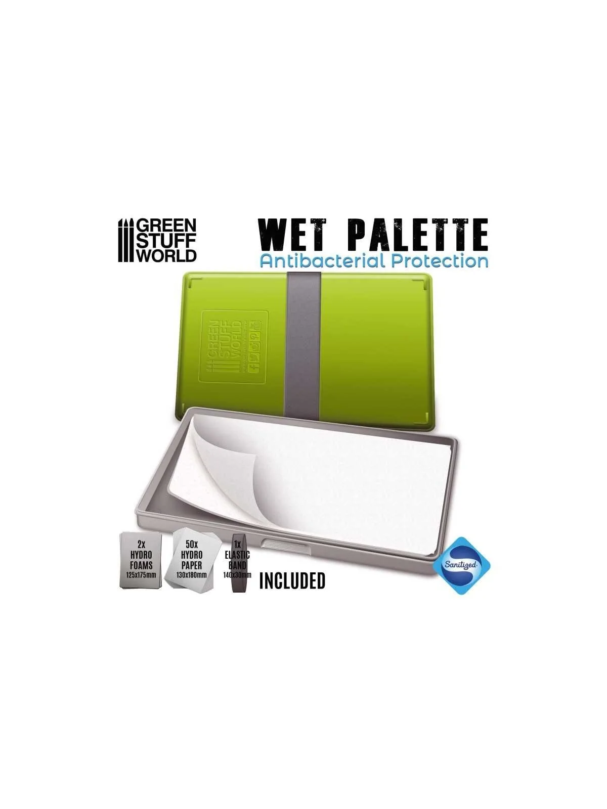 Paleta Humeda de Green Stuff World en Herramientas | La Cueva Roja