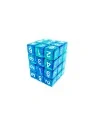 36 Dados D6 12mm: Azul/Turquesa Transparente de Green Stuff World en Dados | La Cueva Roja