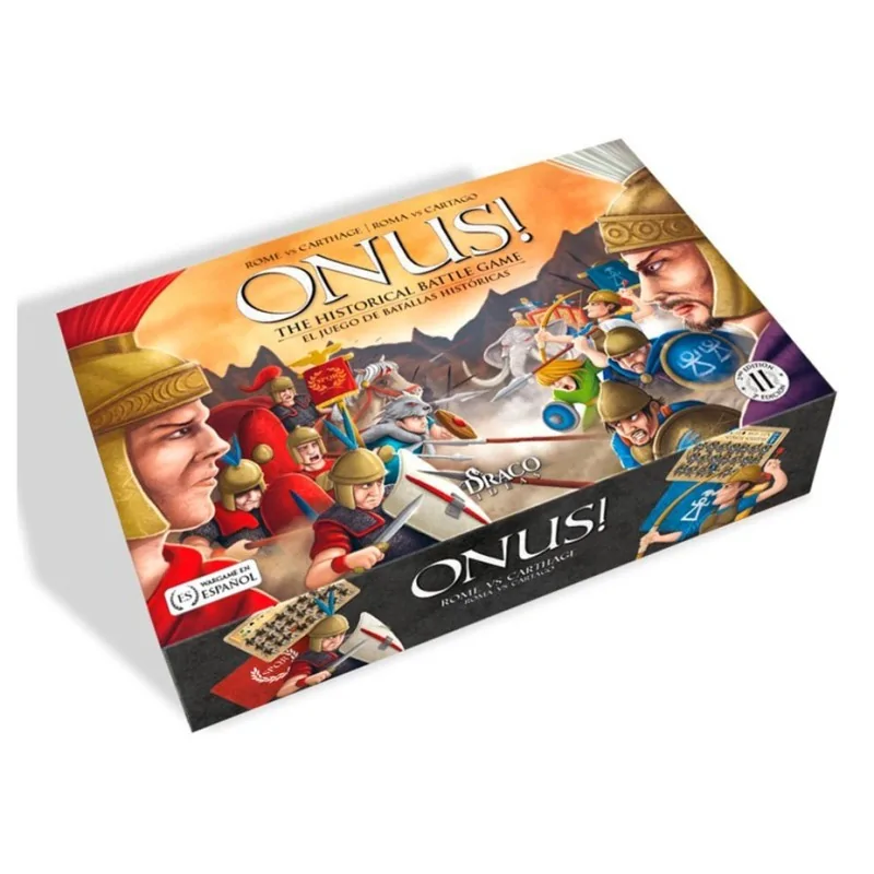 ONUS! Roma vs Cartago de Draco Ideas en Juegos de Tablero | La Cueva Roja