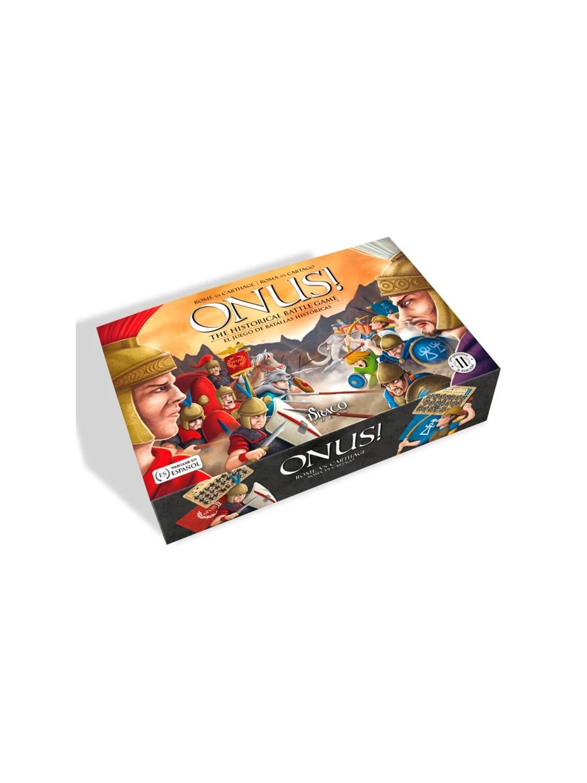 ONUS! Roma vs Cartago de Draco Ideas en Juegos de Tablero | La Cueva Roja