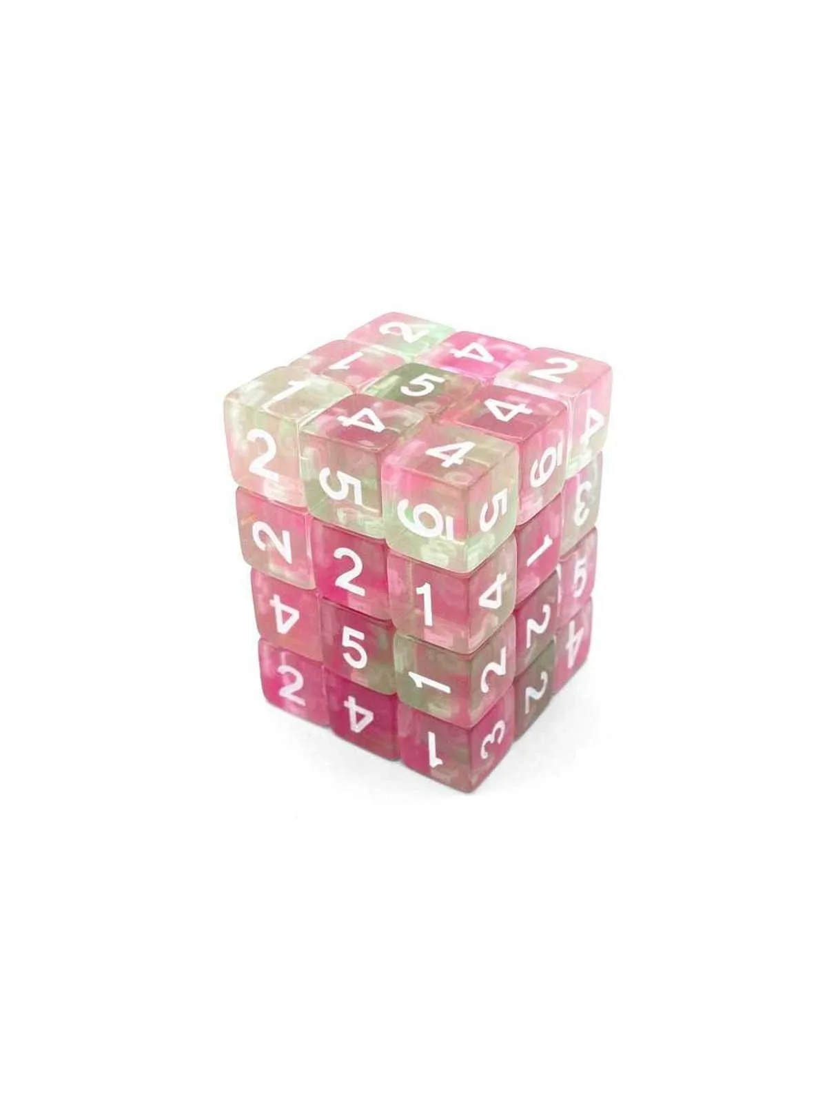 36 Dados D6 12mm: Rosa Claro de Green Stuff World en Dados | La Cueva Roja