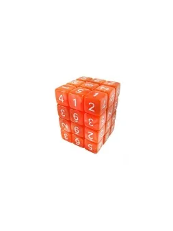 36 Dados D6 12mm: Naranja de Green Stuff World en Dados | La Cueva Roja