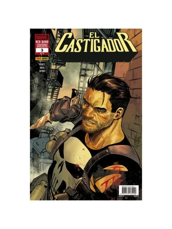 El Castigador: Red Band 03 de Panini Comics en Cómics Americano | La Cueva Roja