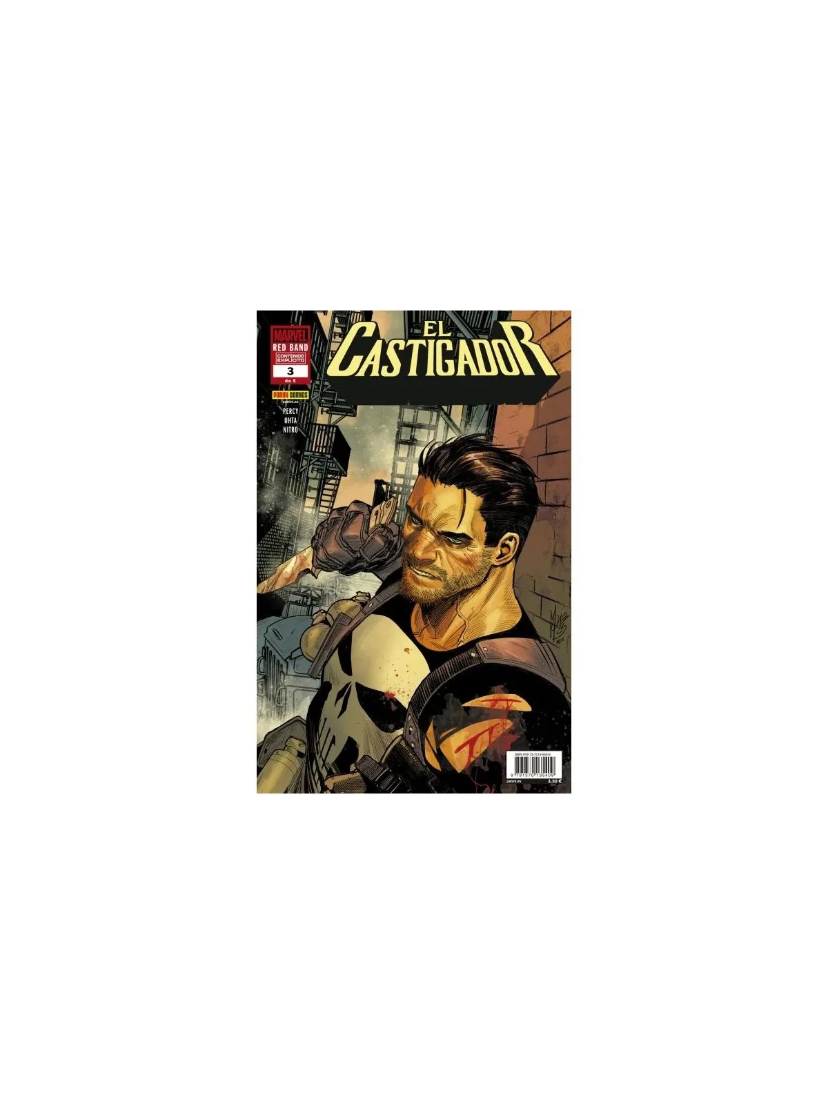 El Castigador: Red Band 03 de Panini Comics en Cómics Americano | La Cueva Roja