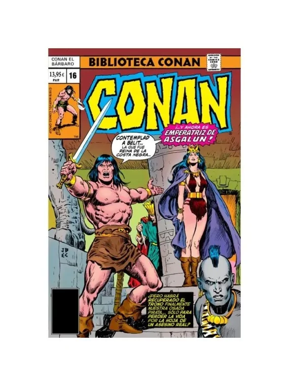 Biblioteca Conan el Bárbaro 16 de Panini Comics en Cómics Americano | La Cueva Roja