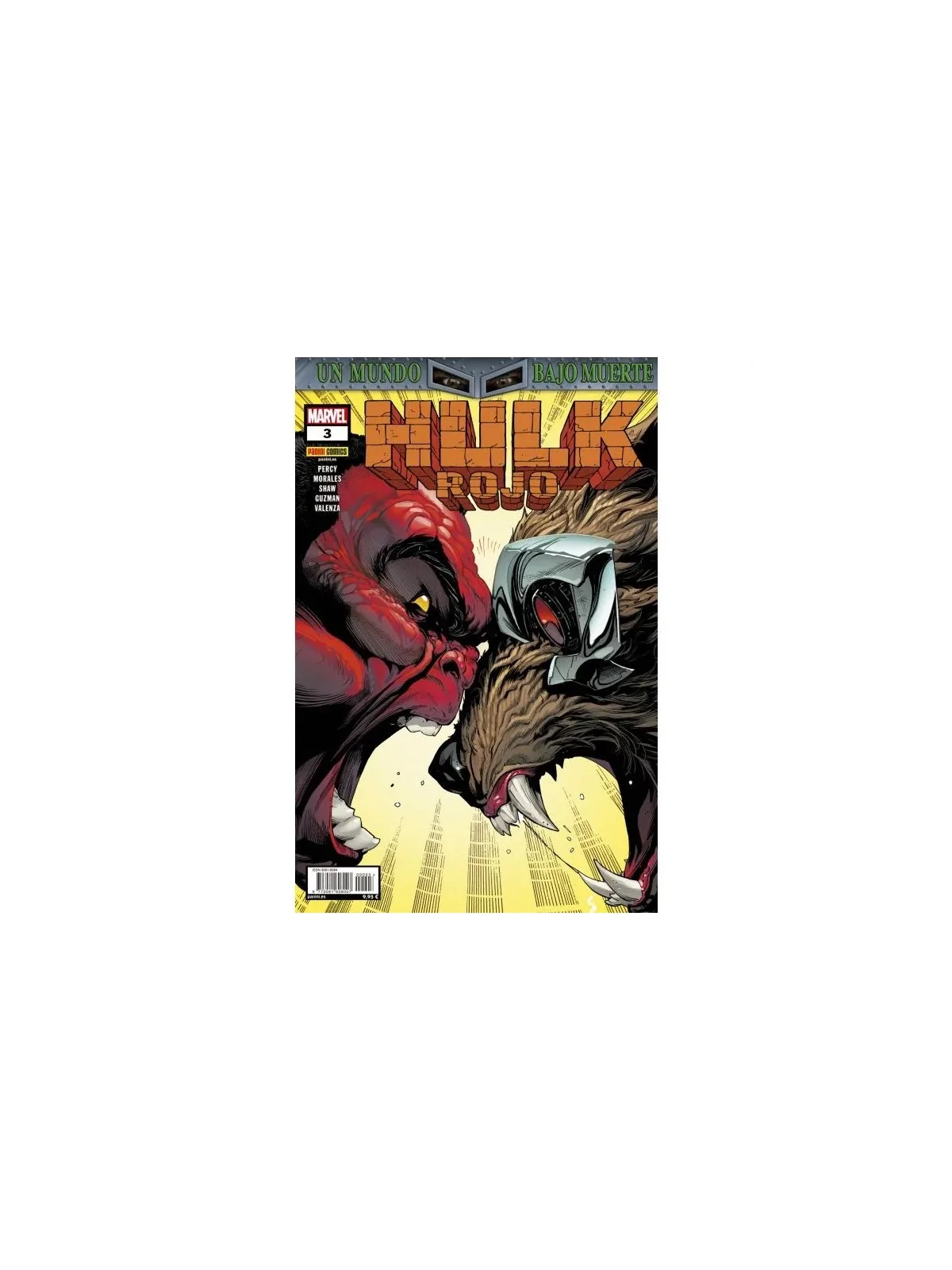 Un mundo Bajo Muerte: Hulk Rojo 03 de Panini Comics en Cómics Americano | La Cueva Roja