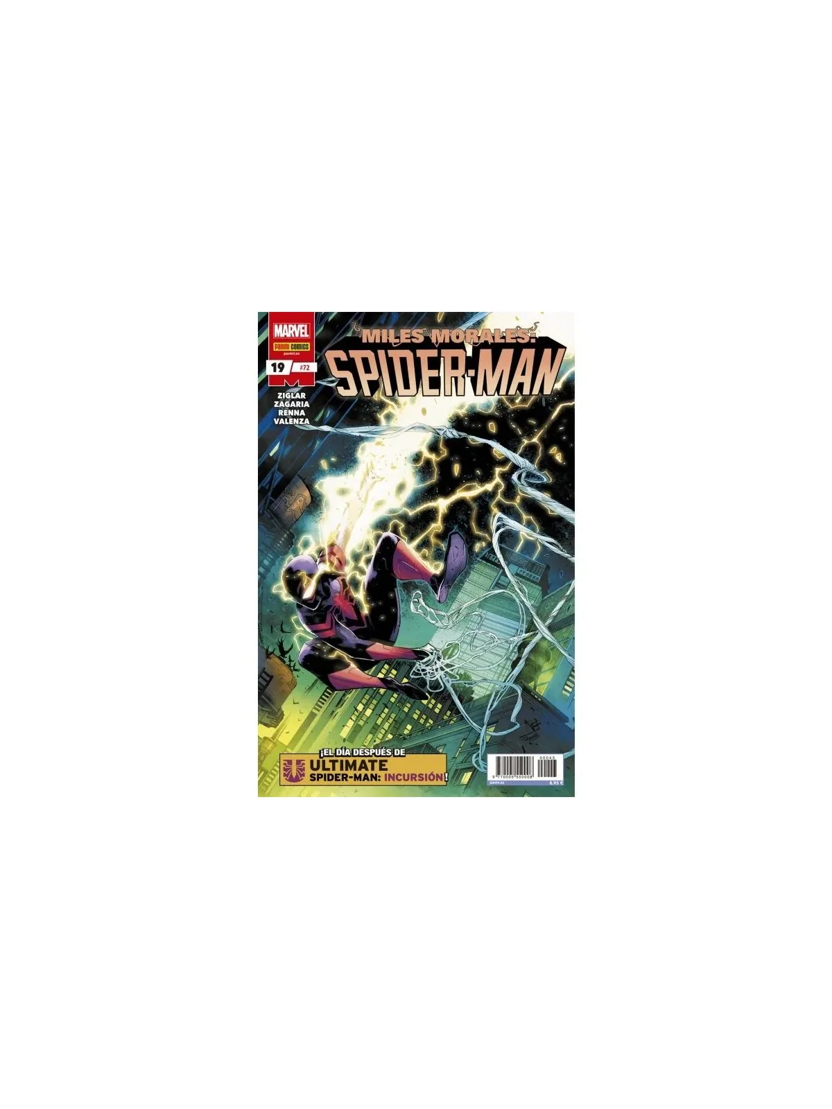 Miles Morales: Spider-Man 19 de Panini Comics en Cómics y Novelas Gráficas | La Cueva Roja