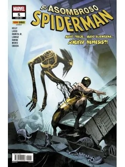 El Asombroso Spiderman 05: Nuevo Traje...Nuevo Alienígena...¡¿Nueva Némesis?! de Panini Comics en Cómics Americano | La Cueva Ro