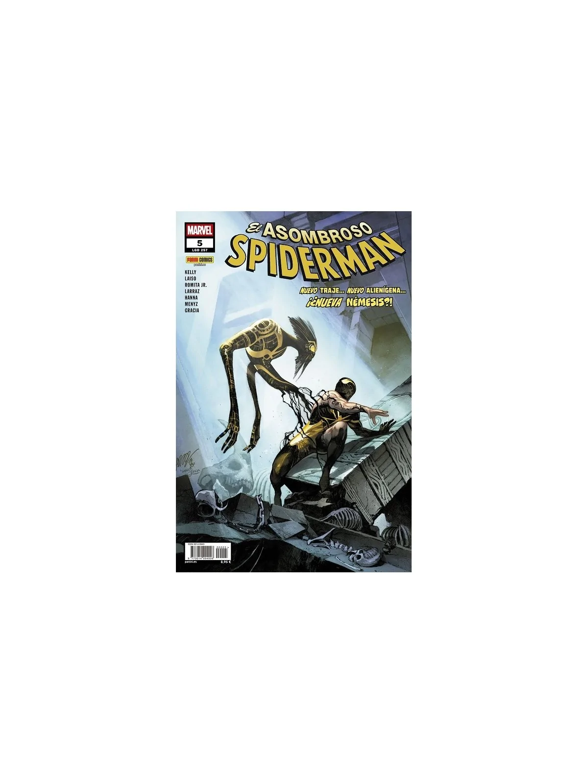 El Asombroso Spiderman 05: Nuevo Traje...Nuevo Alienígena...¡¿Nueva Némesis?! de Panini Comics en Cómics Americano | La Cueva Ro