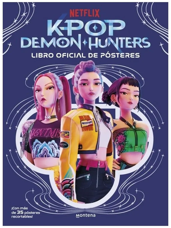 K-Pop Demon Hunters: Libro Oficial de Pósters (K-Pop Demon Hunter S1) de Montena en Cómics y Novelas Gráficas | La Cueva Roja