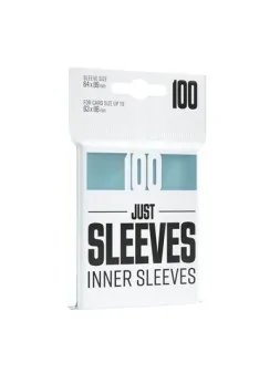 Just Sleeves Inner Sleeves (100) de Gamegenic en Fundas | La Cueva Roja