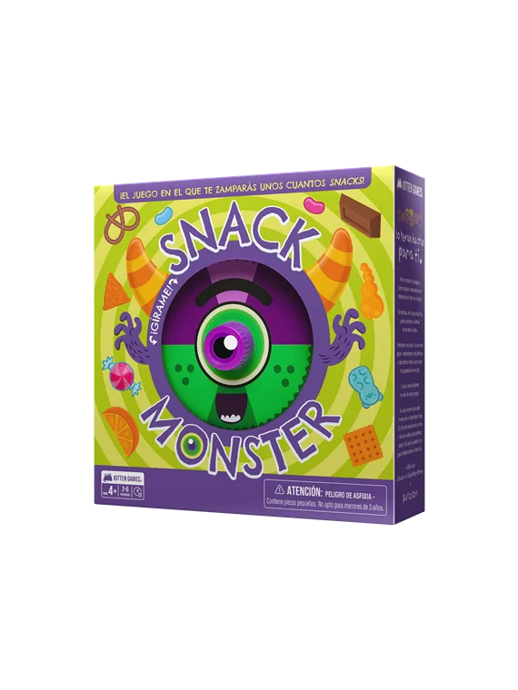 Snack Monster de Exploding Kittens en Juegos de Tablero | La Cueva Roja